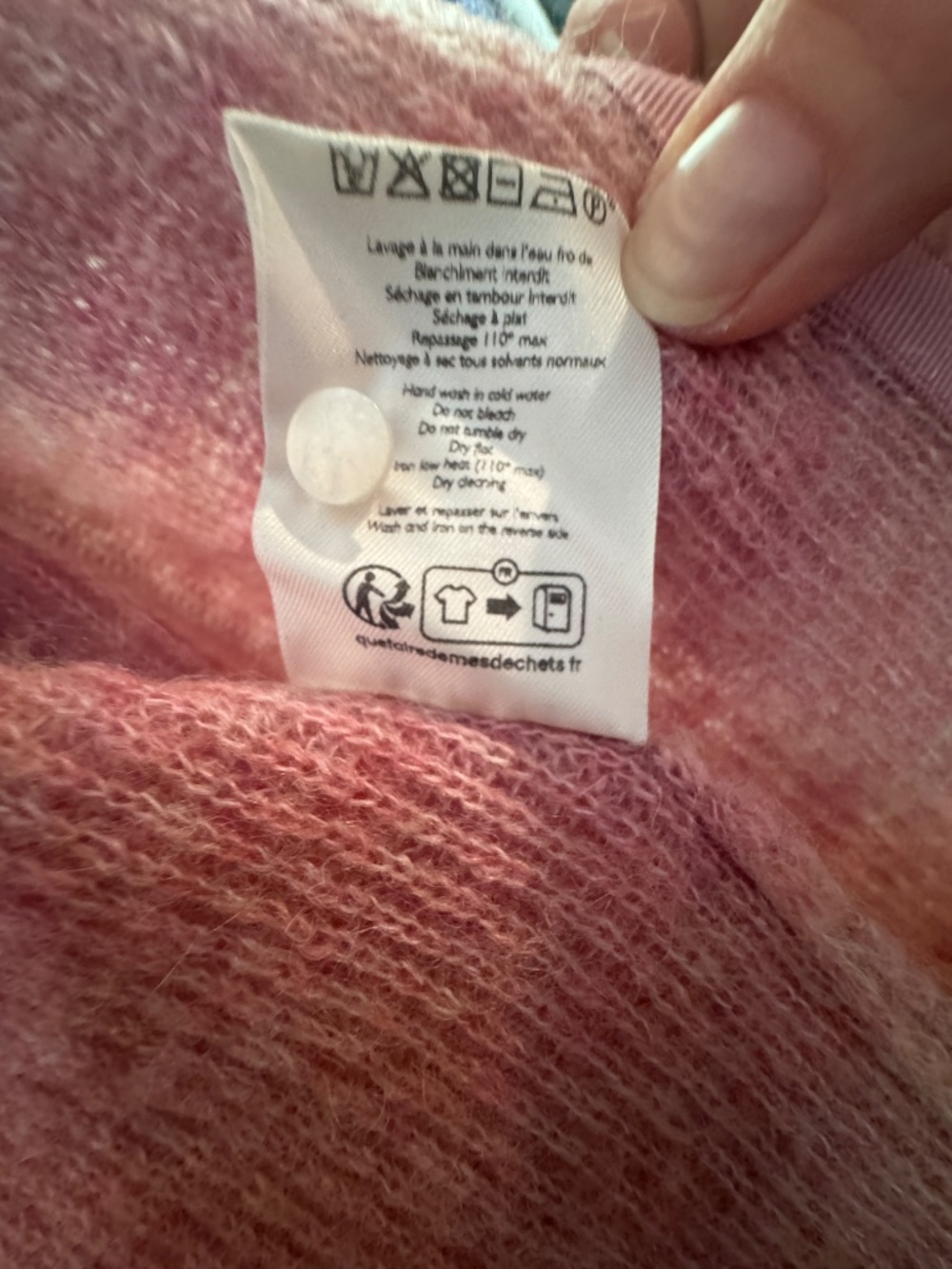 Sezane Gaspard Cardigan Bois De Rose - Size XXS - Picture 5 of 5